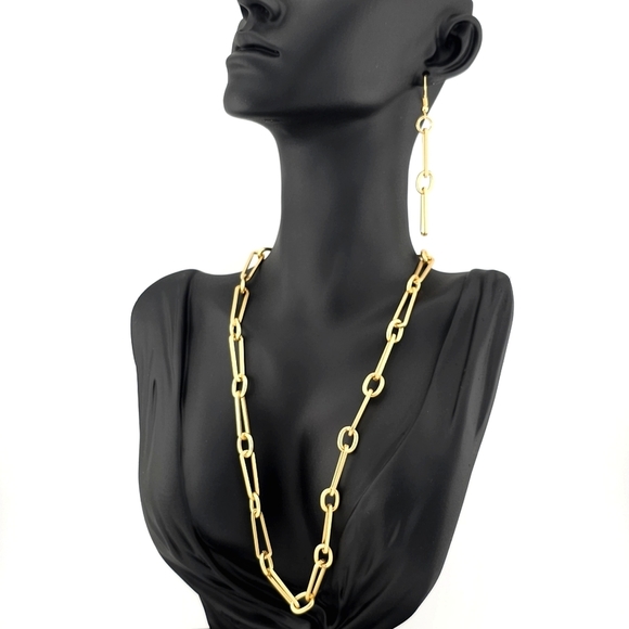 Whimsy Jewelry - 💅🏾Gorgeous✨Handmade 'Lisa Lane Gold🌟Link Trio'